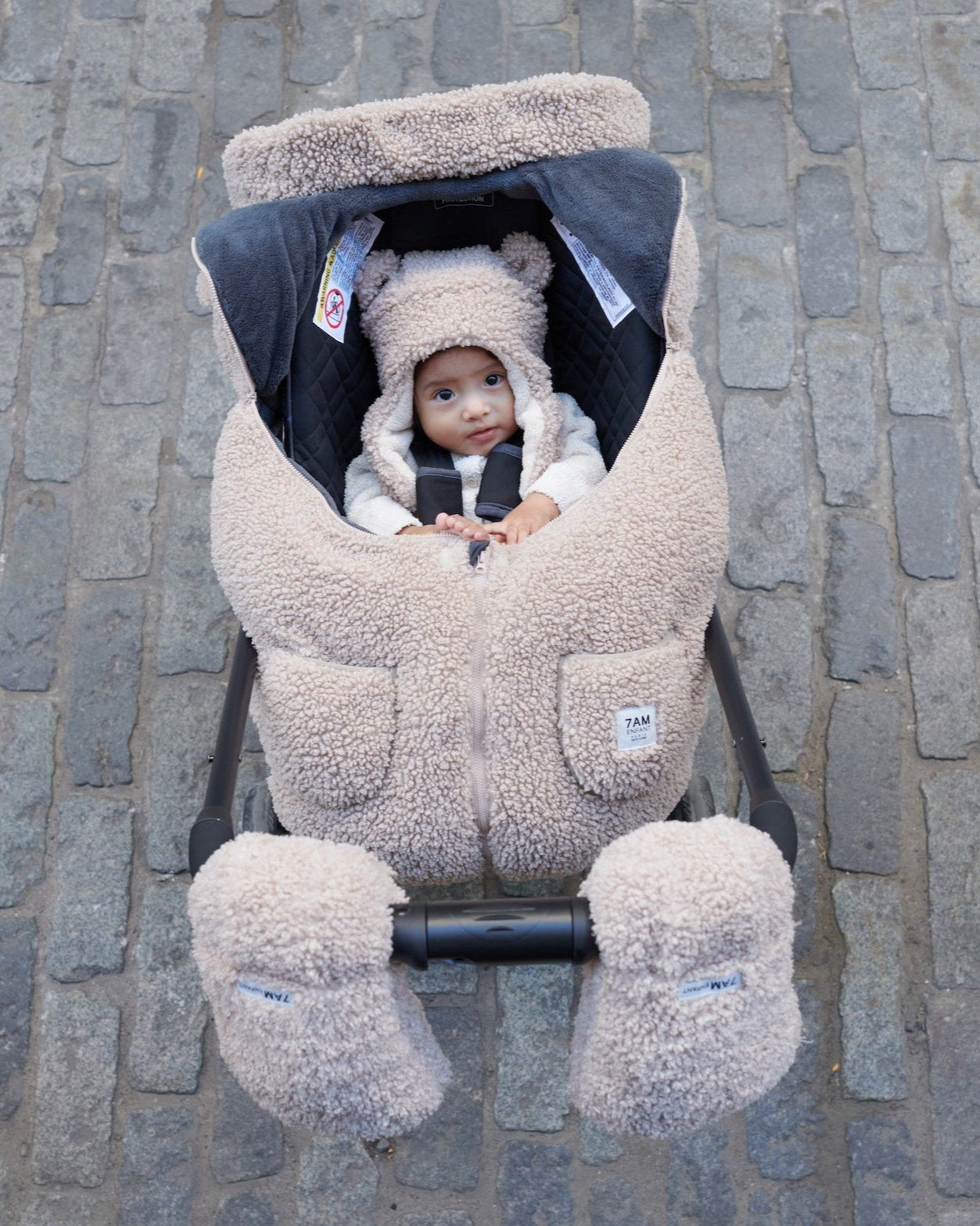 Car Seat Cocoon Teddy