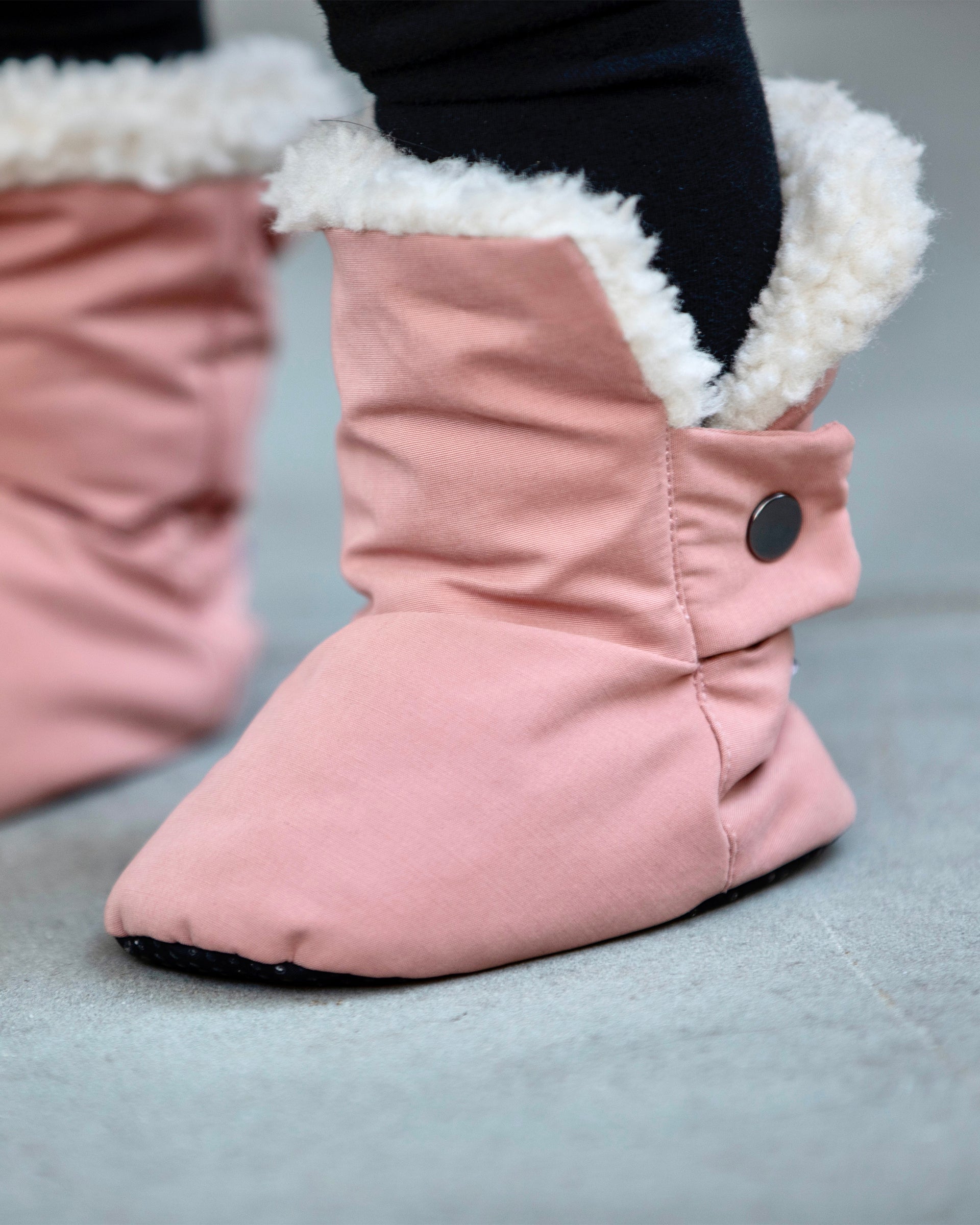 7AM Enfant Booties Benjamin Rose Dawn 4